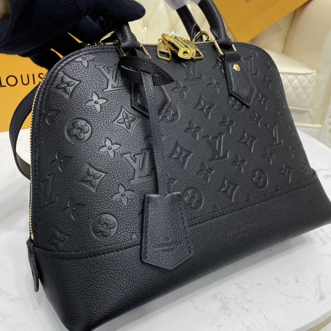 Louis Vuitton ALMA PM Monogram Handbag M44832 Black